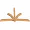 Ekena Millwork Davenport Timber Gable Bracket, Western Red Cedar, 96"W x 64"H x 5 1/2"D x 5 1/2"F, 16/12 Pitch GBW096X64X0606DAV00SWR - alternate 2